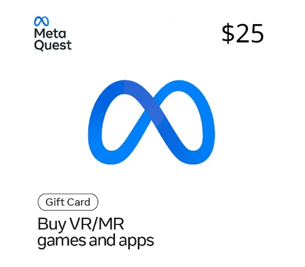 Meta Quest 25 USD Gift Card (Canada) gallery image 2