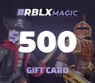RBLXMagic 500 USD Gift Card (Global) thumb 2