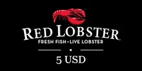 Red Lobster 5 USD Gift Card (United States) thumb 2