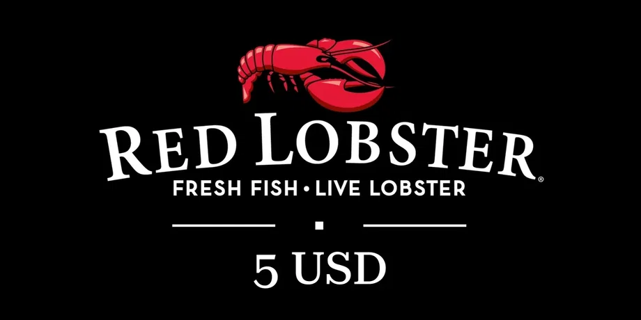 Red Lobster 5 USD Gift Card (United States) gallery image 2