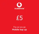 Vodafone PIN 5 GBP Gift Card (United Kingdom) thumb 1