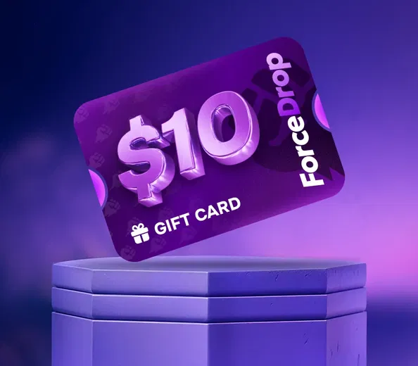 Forcedrop.gg 10 USD Gift Card (Global) gallery image 1