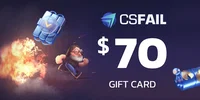 CS fail 70 USD Gift Card (Global) thumb 2