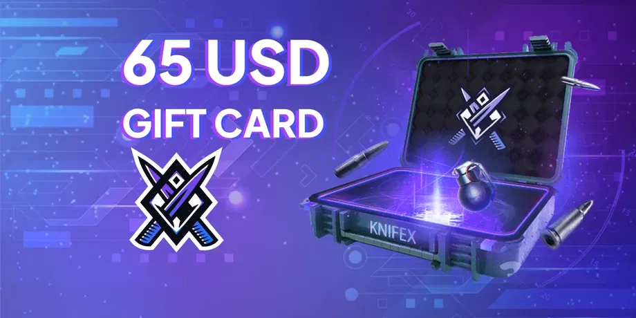KNIFEX 65 USD Gift Card (Global) gallery image 2