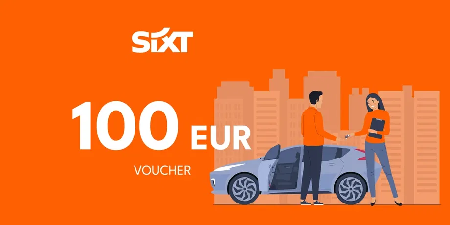 Sixt 100 EUR Gift Card (Germany) gallery image 2
