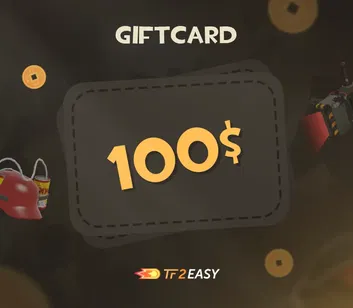 TF2Easy Coins 100 USD Gift Card (ROW)