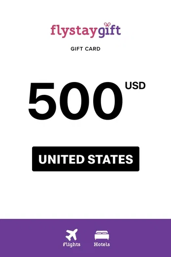 FlystayGift 500 USD Gift Card (United States) gallery image 2