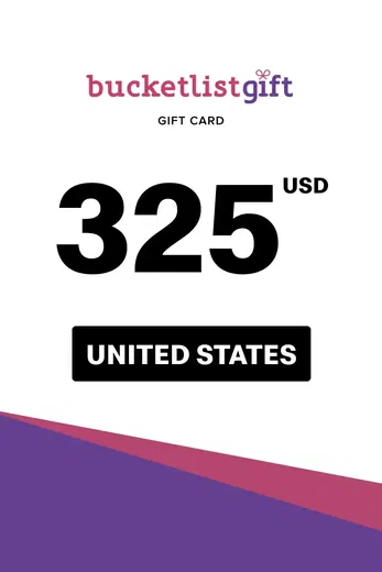 BucketlistGift 325 USD Gift Card (United States) gallery image 2