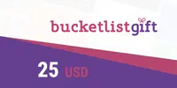BucketlistGift 25 USD Gift Card (United States) thumb 2