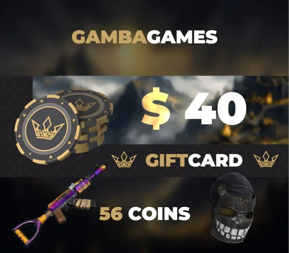 GambaGames 40 USD Gift Card (Global) gallery image 2