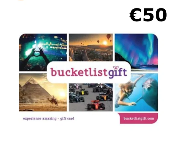 BucketlistGift 50 EUR Gift Card (Finland) gallery image 1