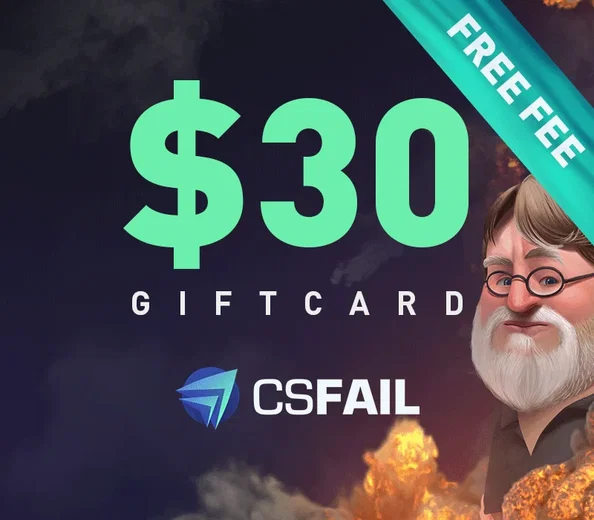 CS fail 30 USD Gift Card (Global) gallery image 1