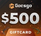 Gocsgo 500 USD Gift Card (Global) thumb 1