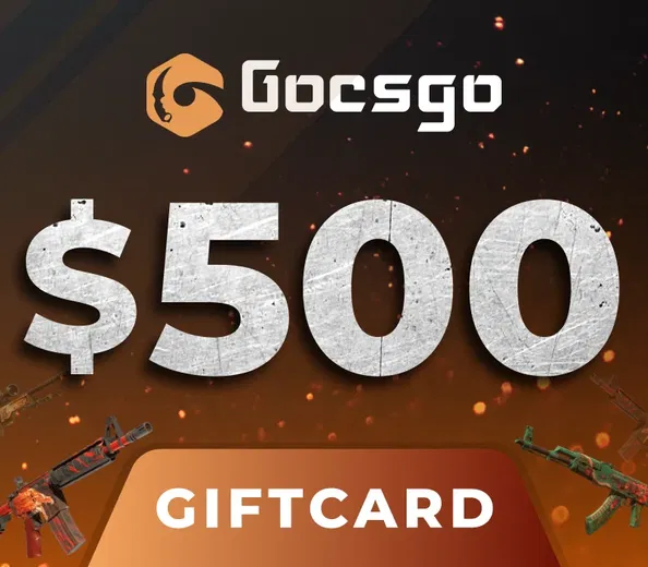 Gocsgo 500 USD Gift Card (Global) gallery image 1