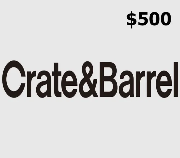 Crate and Barrel 500 USD Gift Card (United States) gallery image 1