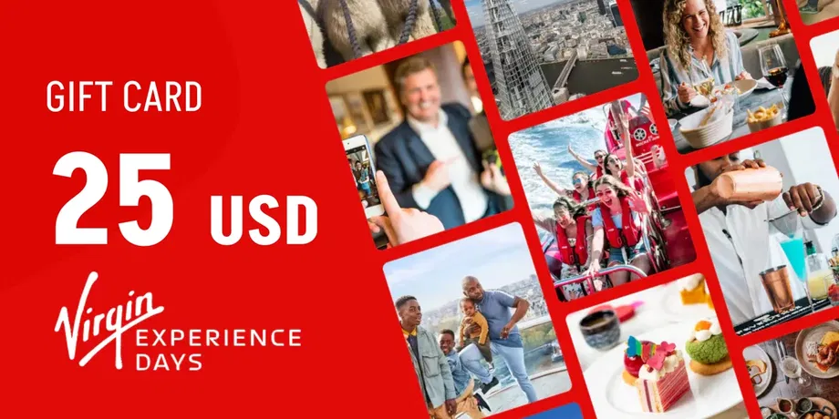 Virgin Experience Days 25 USD Gift Card (United States) gallery image 2