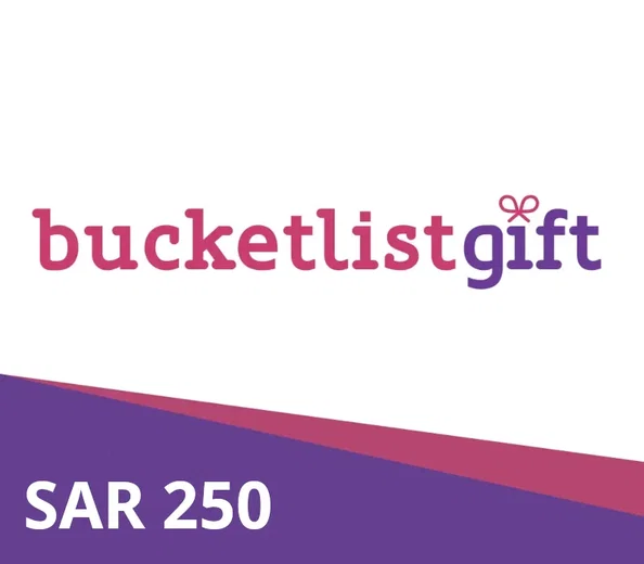 BucketlistGift 250 SAR Gift Card (Saudi Arabia) gallery image 2