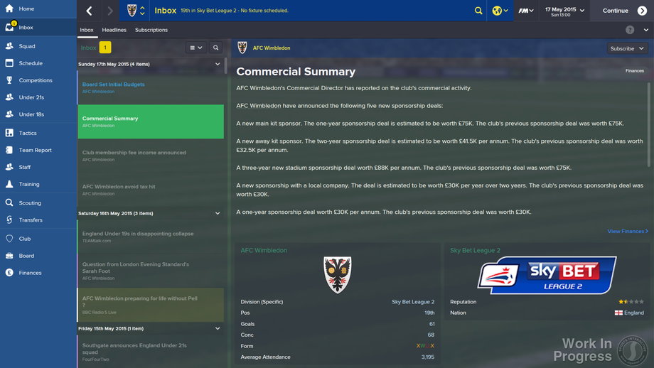 Football Manager 2015 (PC) gallery image 3