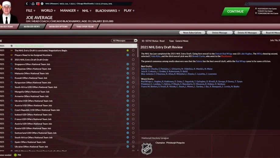 Franchise Hockey Manager 7 (PC) gallery image 7