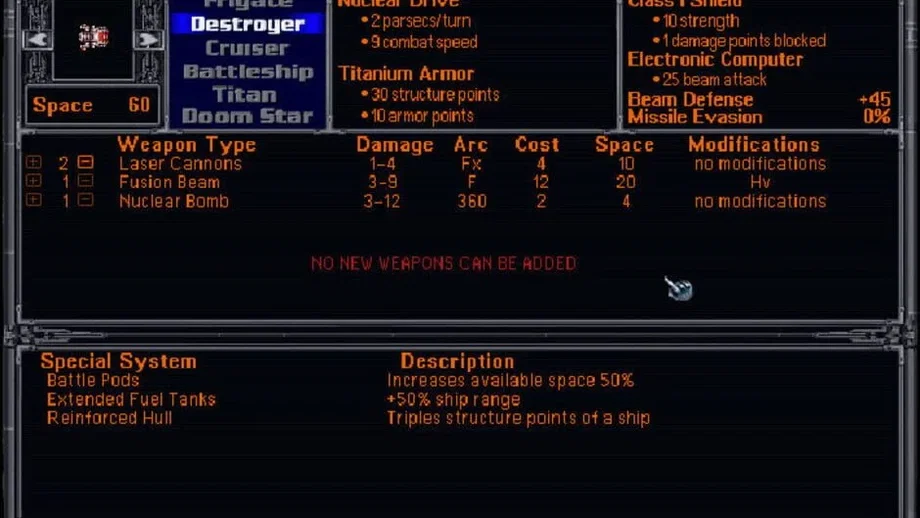 Master of Orion 1+2 (PC) gallery image 5