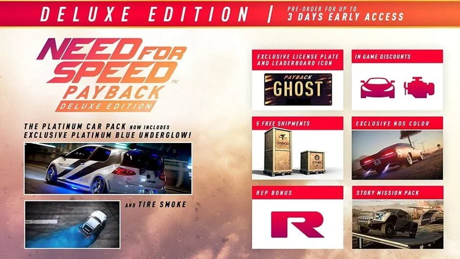 Need for Speed: Payback - Deluxe Edition (PC) gallery image 2