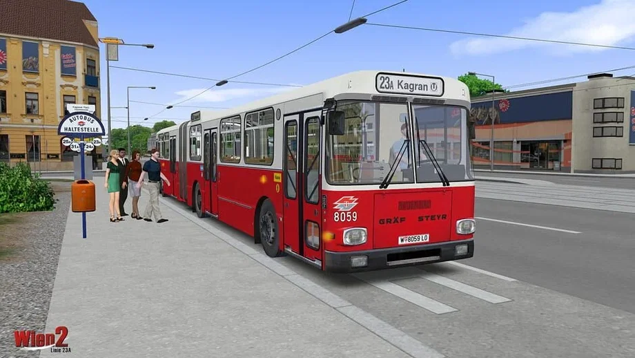OMSI 2: Vienna 2 - Line 23A (DLC) (PC) gallery image 8