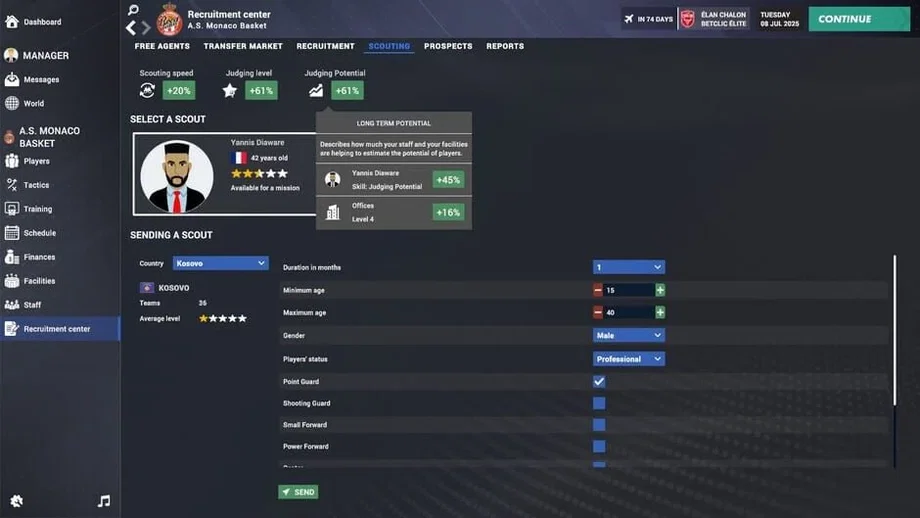 Pro Basketball Manager 2026 (PC) gallery image 2