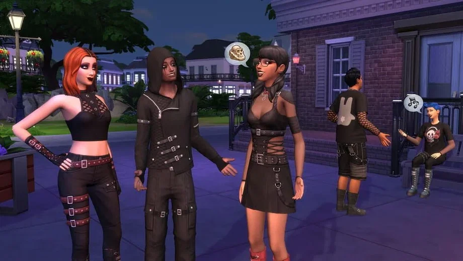 The Sims 4: Goth Galore Kit (DLC) (PC) gallery image 4