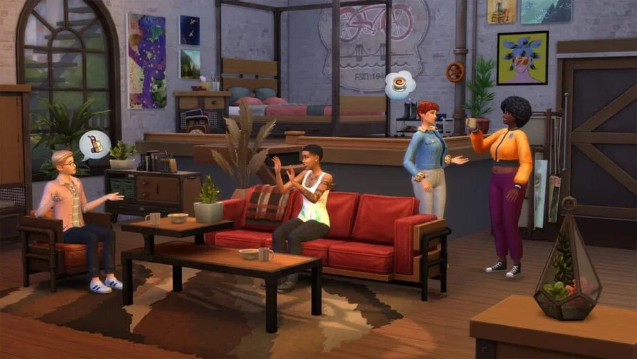 The Sims 4: Industrial Loft Kit (DLC) (PC) gallery image 3