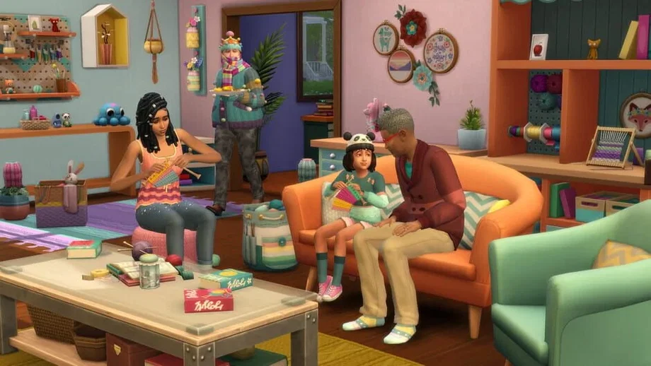 The Sims 4: Nifty Knitting Stuff (DLC) (PC) gallery image 3