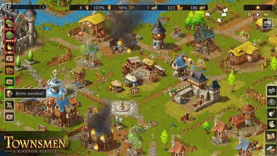 Townsmen: A Kingdom Rebuilt (PS4) gallery image 8