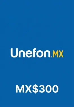 Unefon MX$300 Mexico 300 USD Mobile Top-up