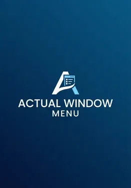 Actual Window Menu